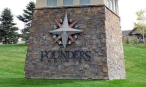 Founders Point Sign